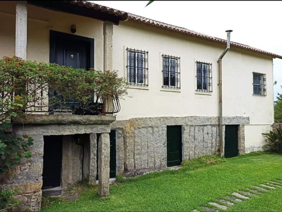 Villa A Vina De Lina. Turismo Rural Con Piscina Y Finca. Pontevedra Exterior foto