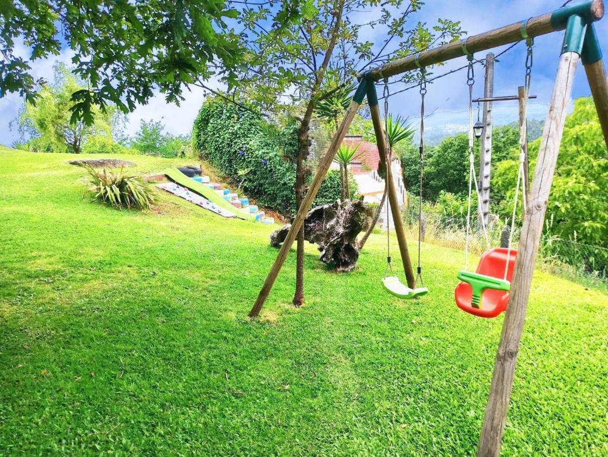 Villa A Vina De Lina. Turismo Rural Con Piscina Y Finca. Pontevedra Exterior foto