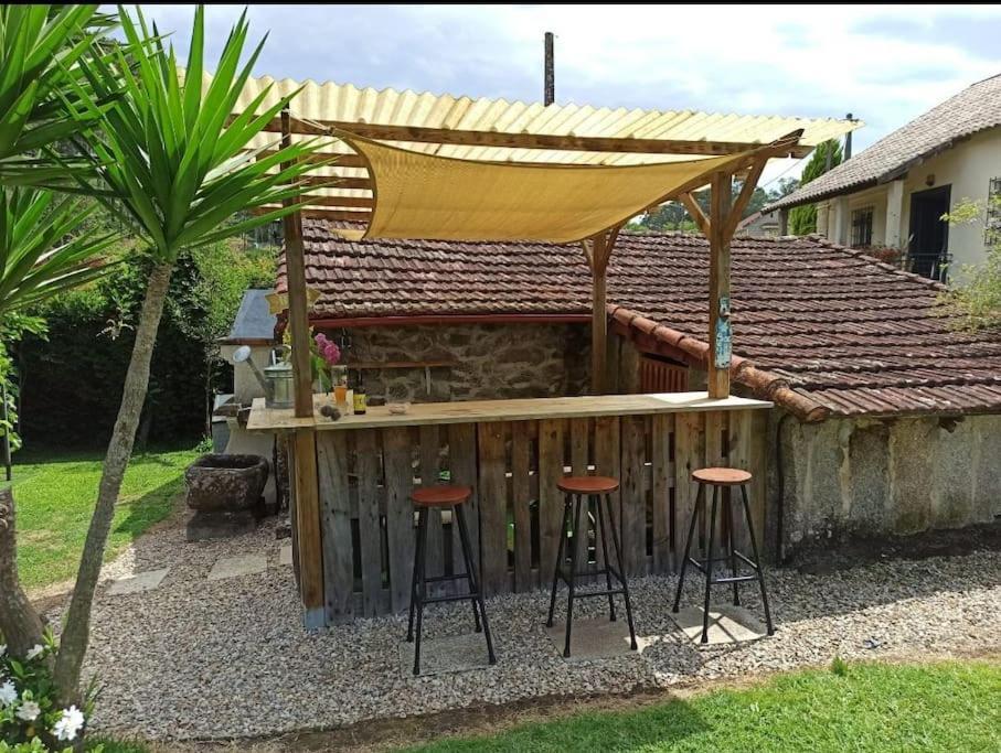 A Vina De Lina. Turismo Rural Con Piscina Y Finca. Pontevedra Exterior foto