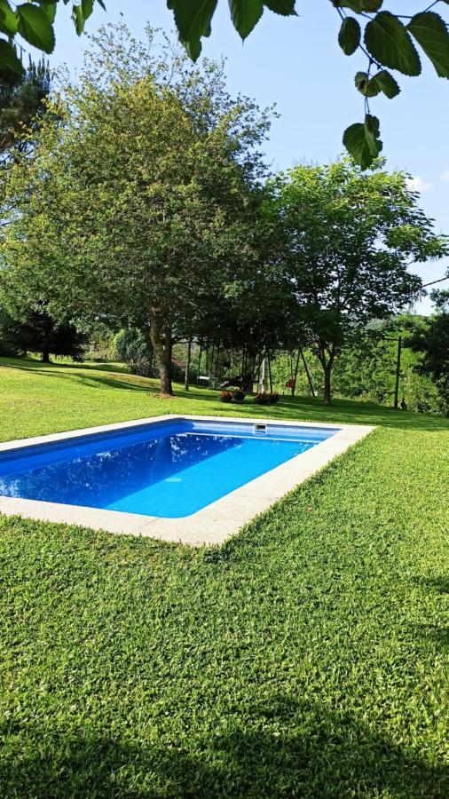 Villa A Vina De Lina. Turismo Rural Con Piscina Y Finca. Pontevedra Exterior foto